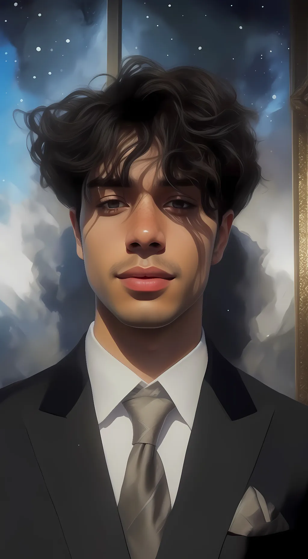 ai character: Anthony? background