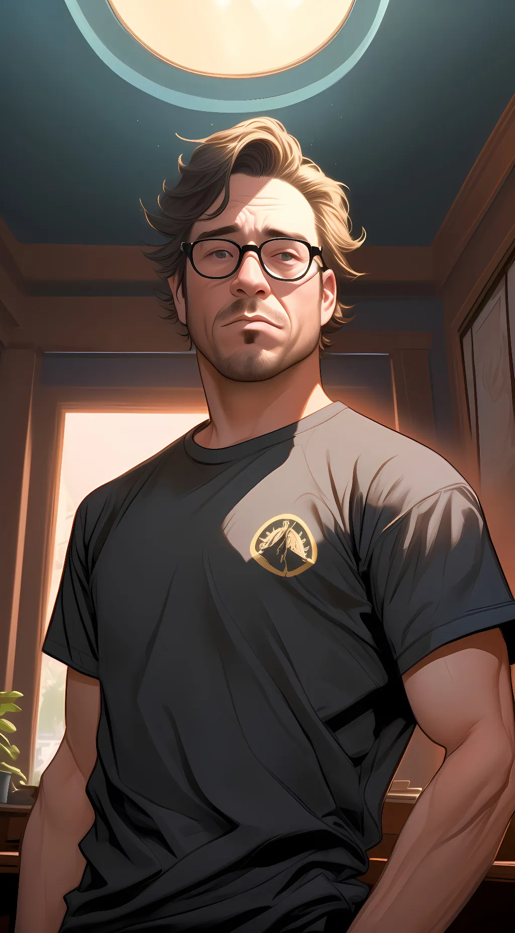 ai character: ducky background