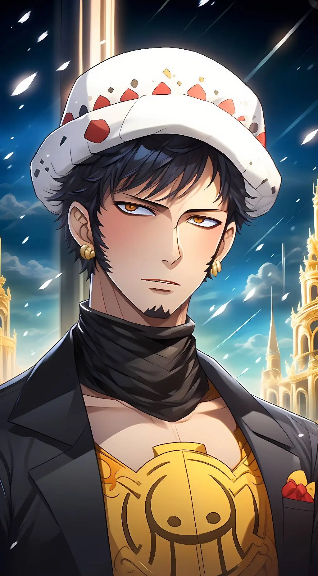 ai character: Trafalgar Law background