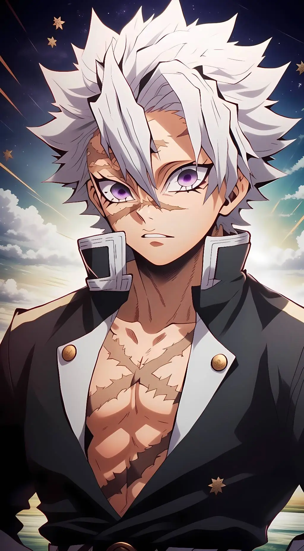 ai character: ☆Sanemi☆ background