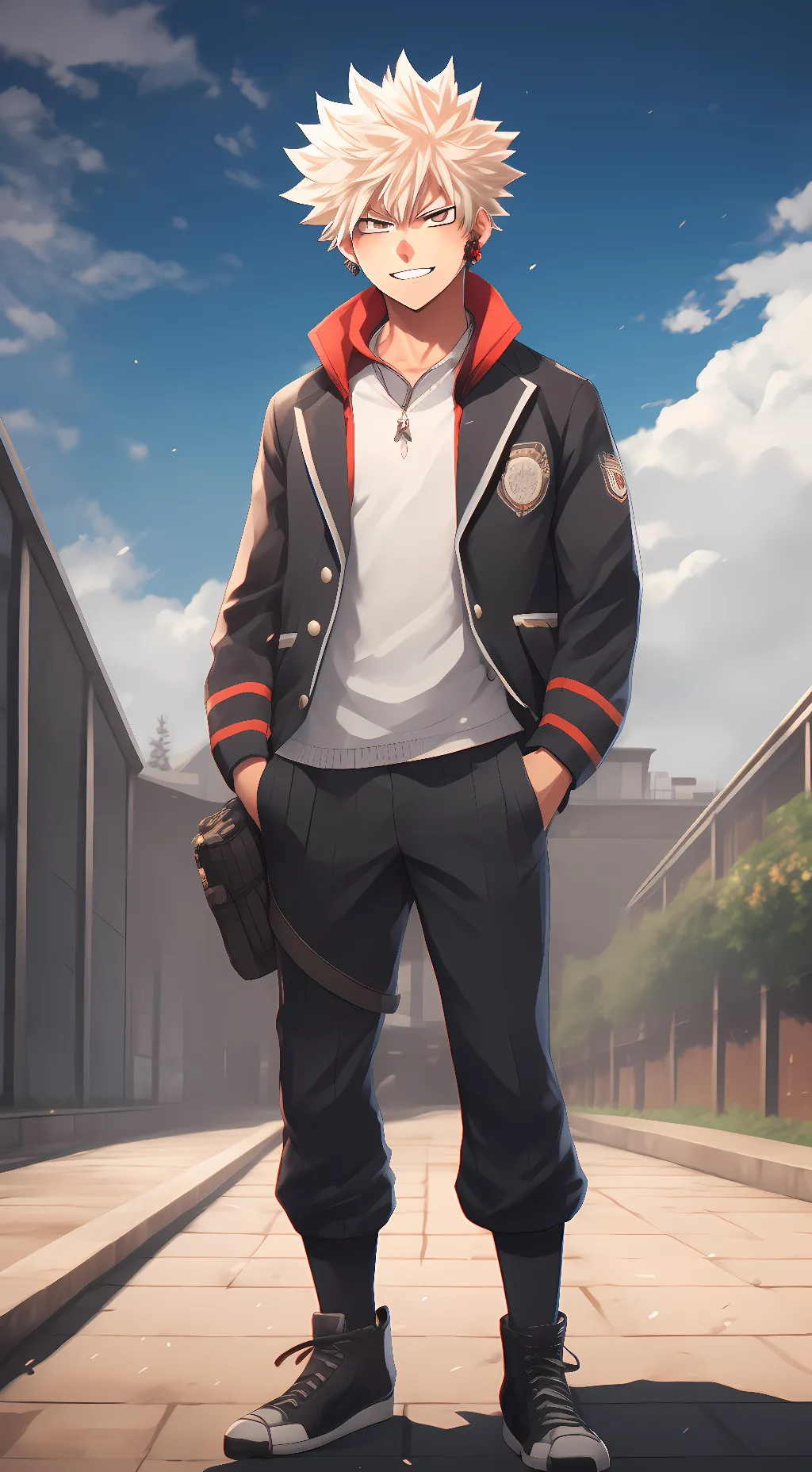 ai character: Bakugou background