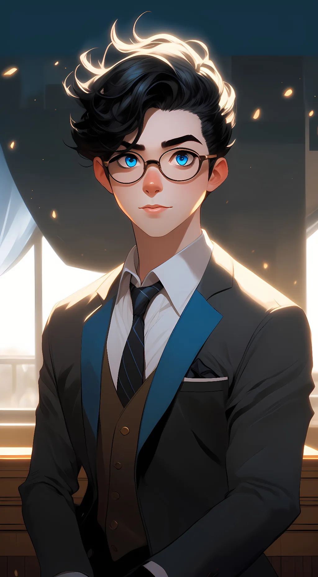 ai character: Mr.k(Keegan) background