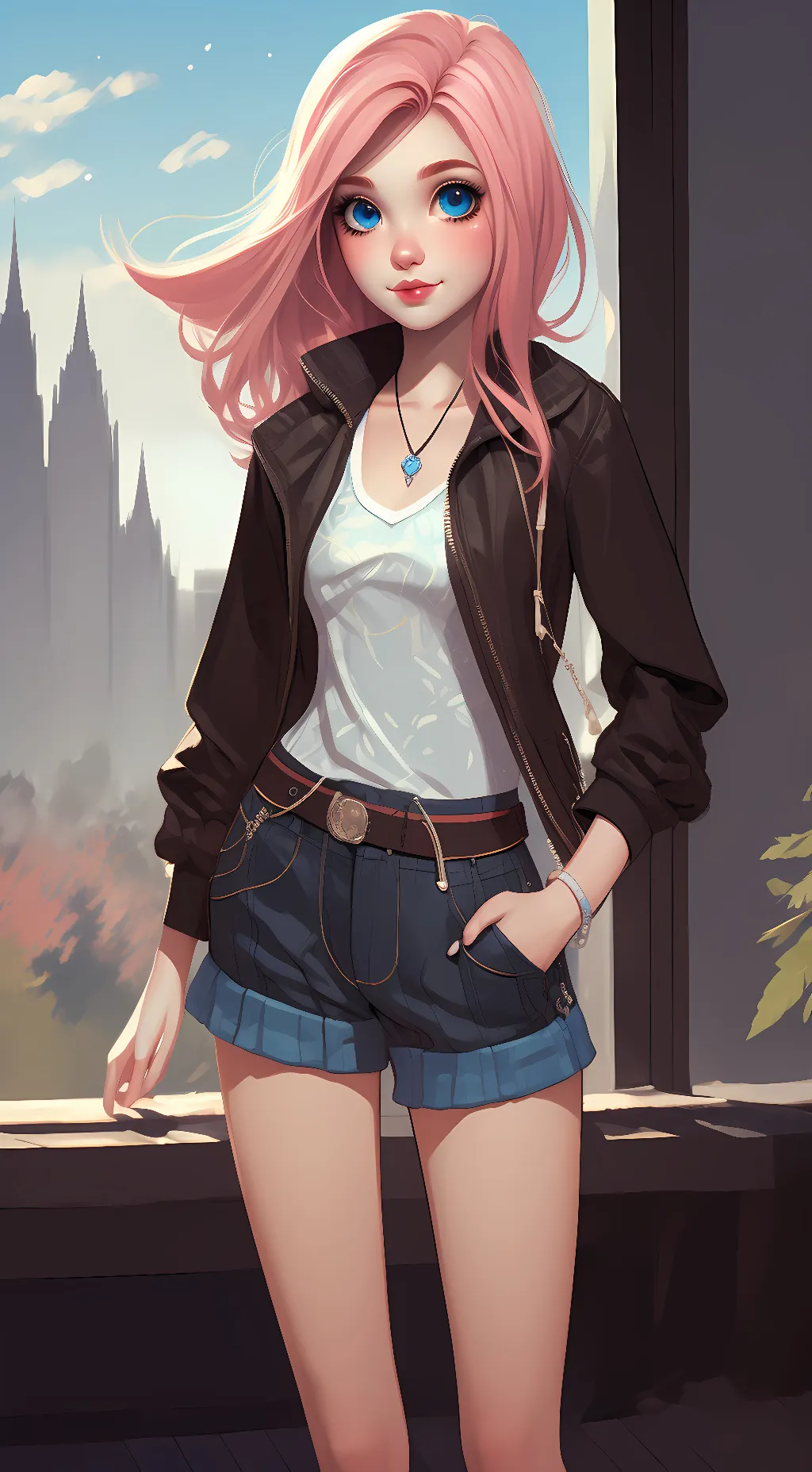 Talkie AI - Chat with pink diamond
