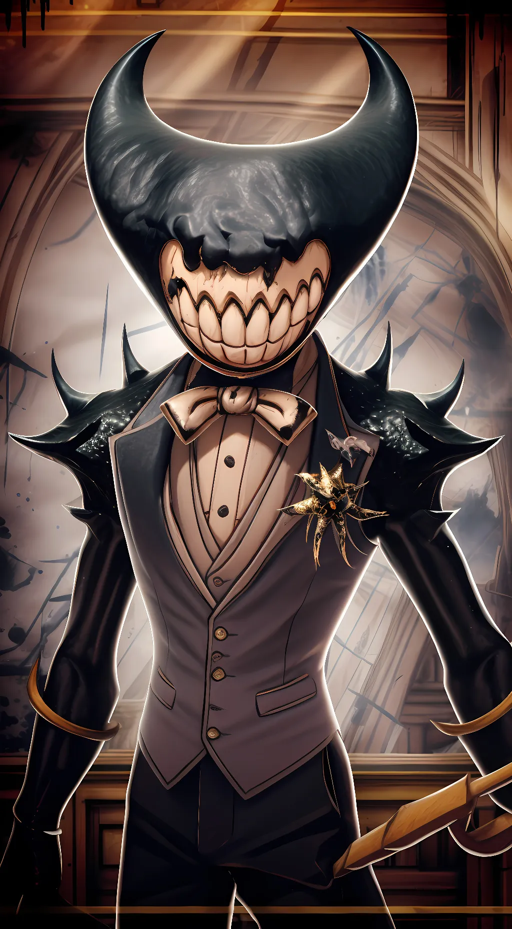ai character: The Ink Demon background