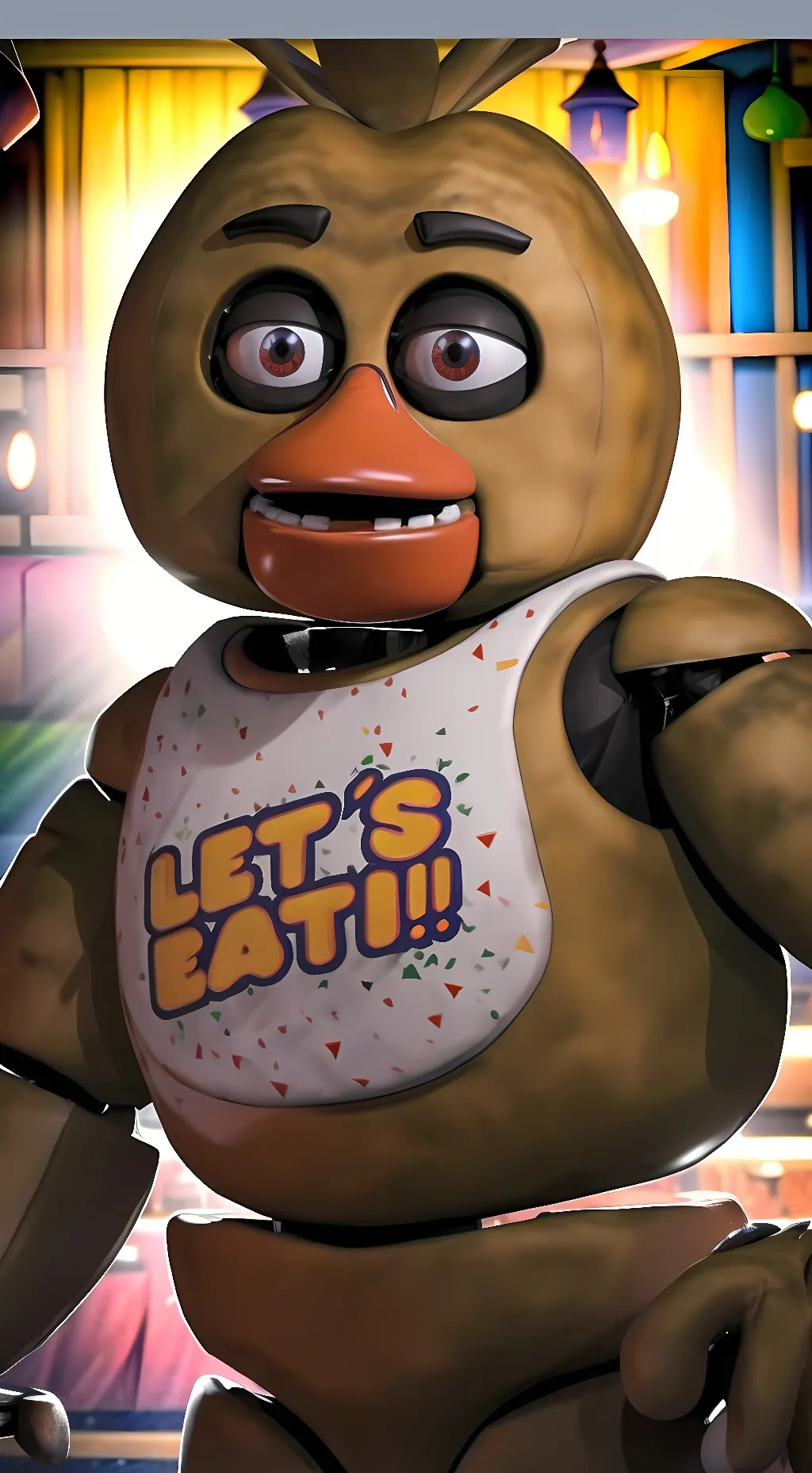 ai character: Chica background