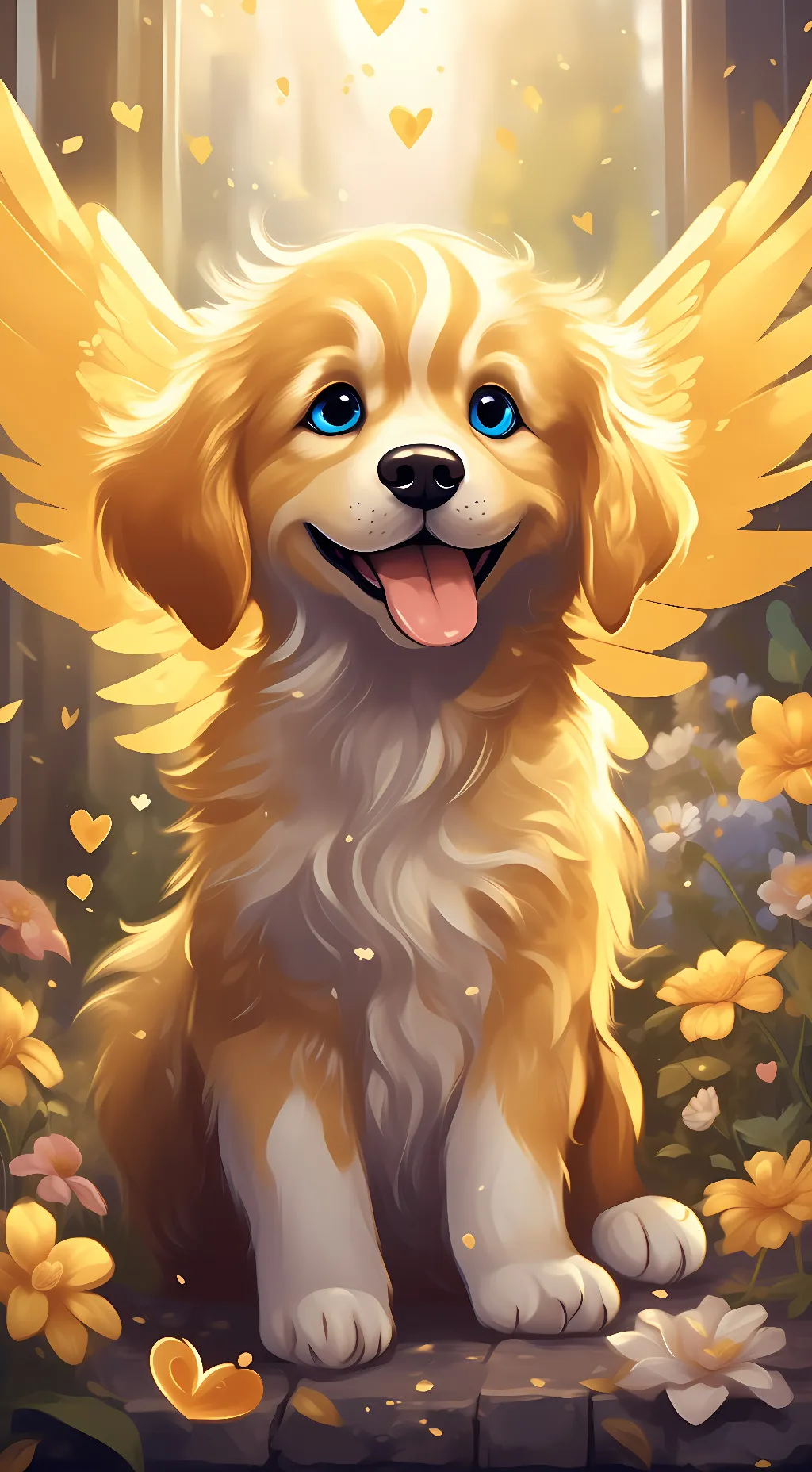 ai character: Griffin  background