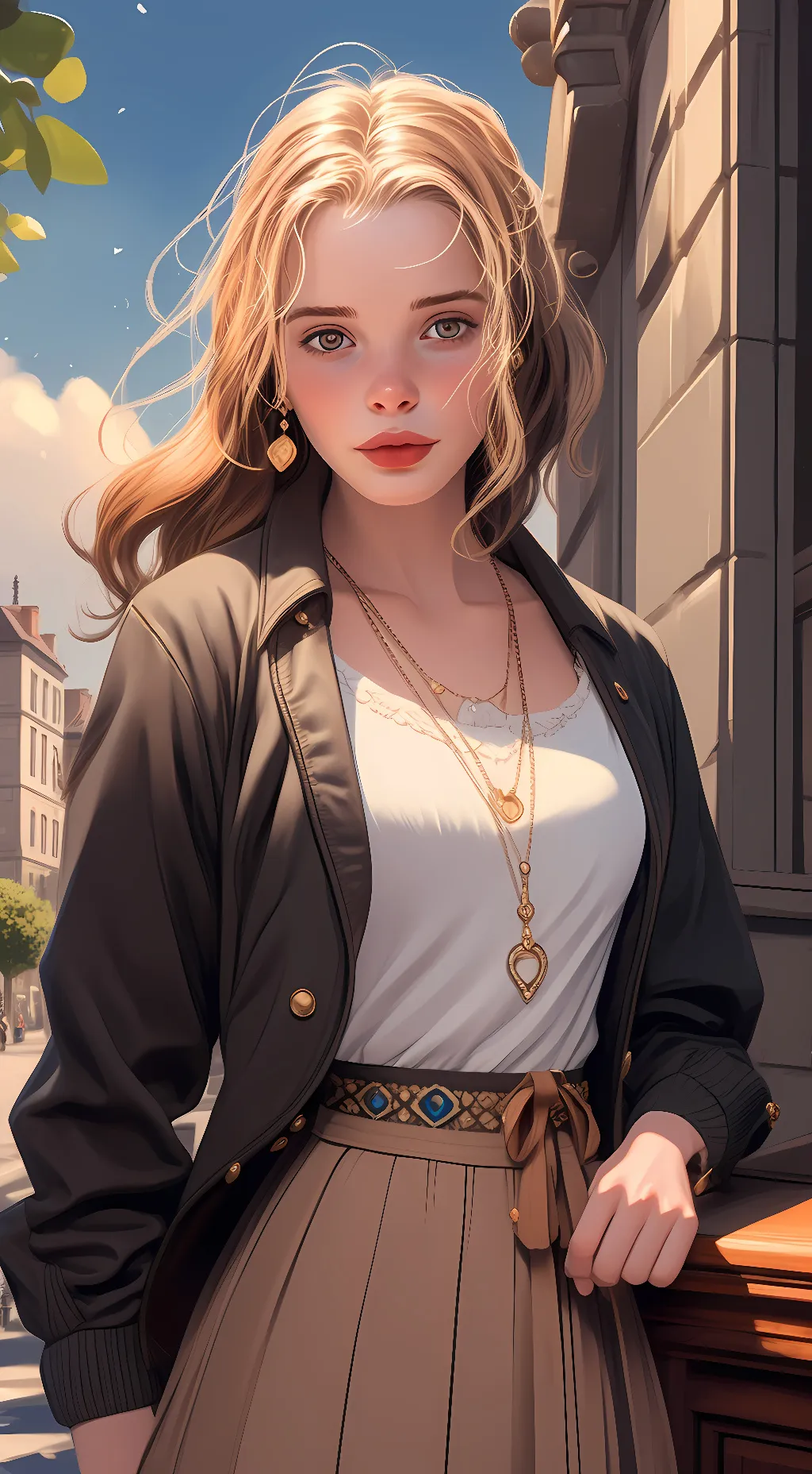 ai character: Cynthia background