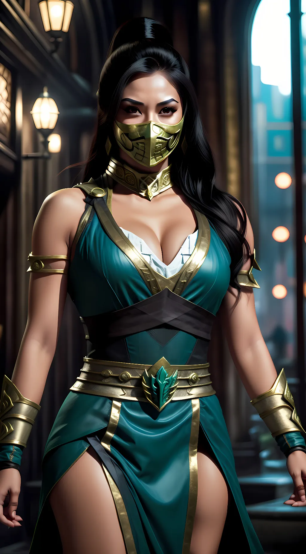 ai character: Jade background