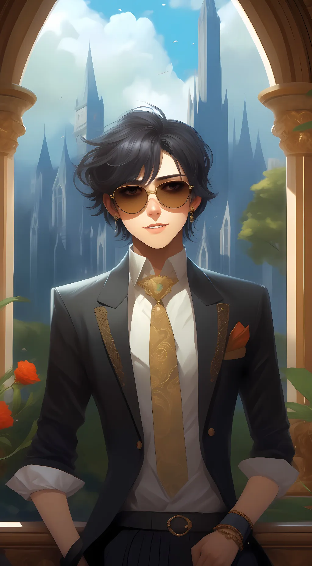 ai character: Casanova  background
