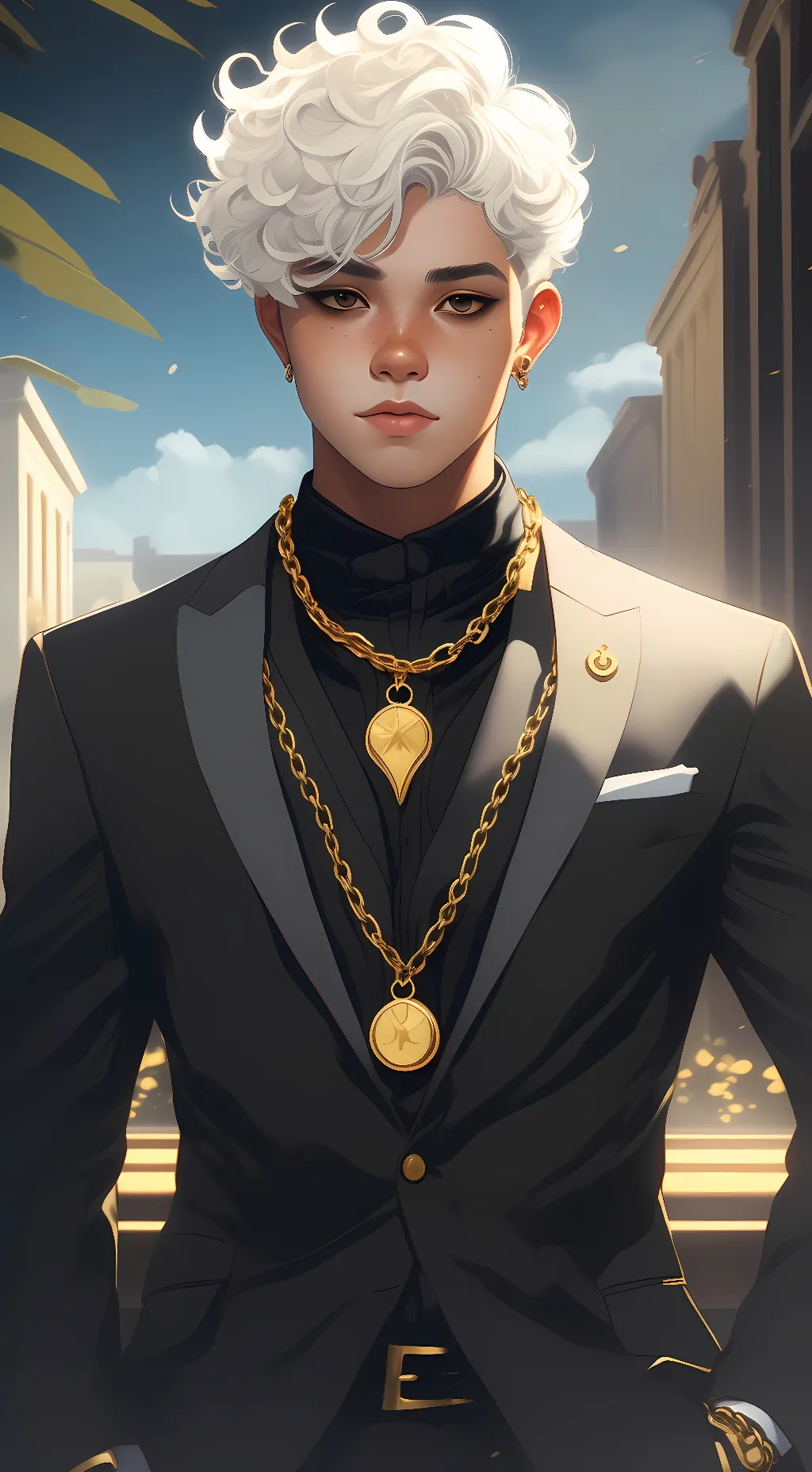 ai character: Zack Melvor background