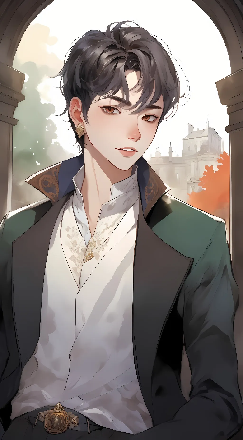 ai character: Mr spy King background