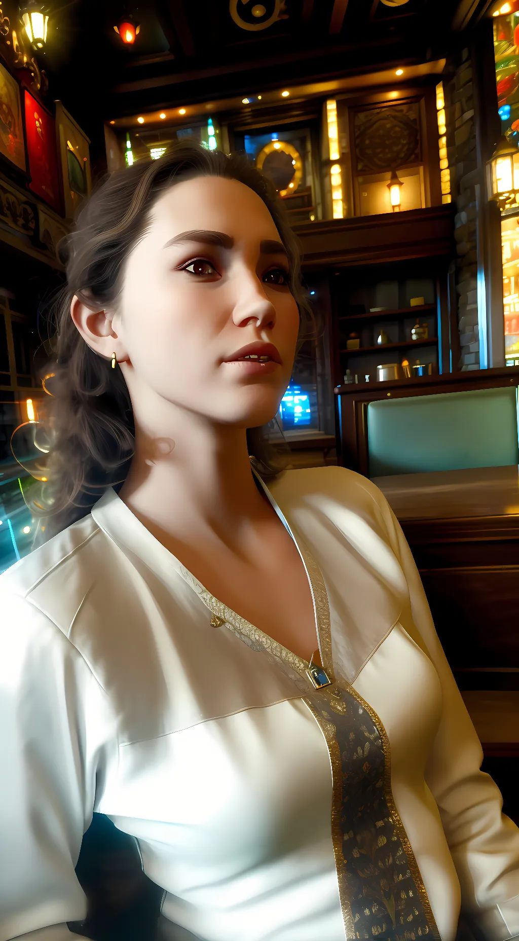 ai character: Nyla background