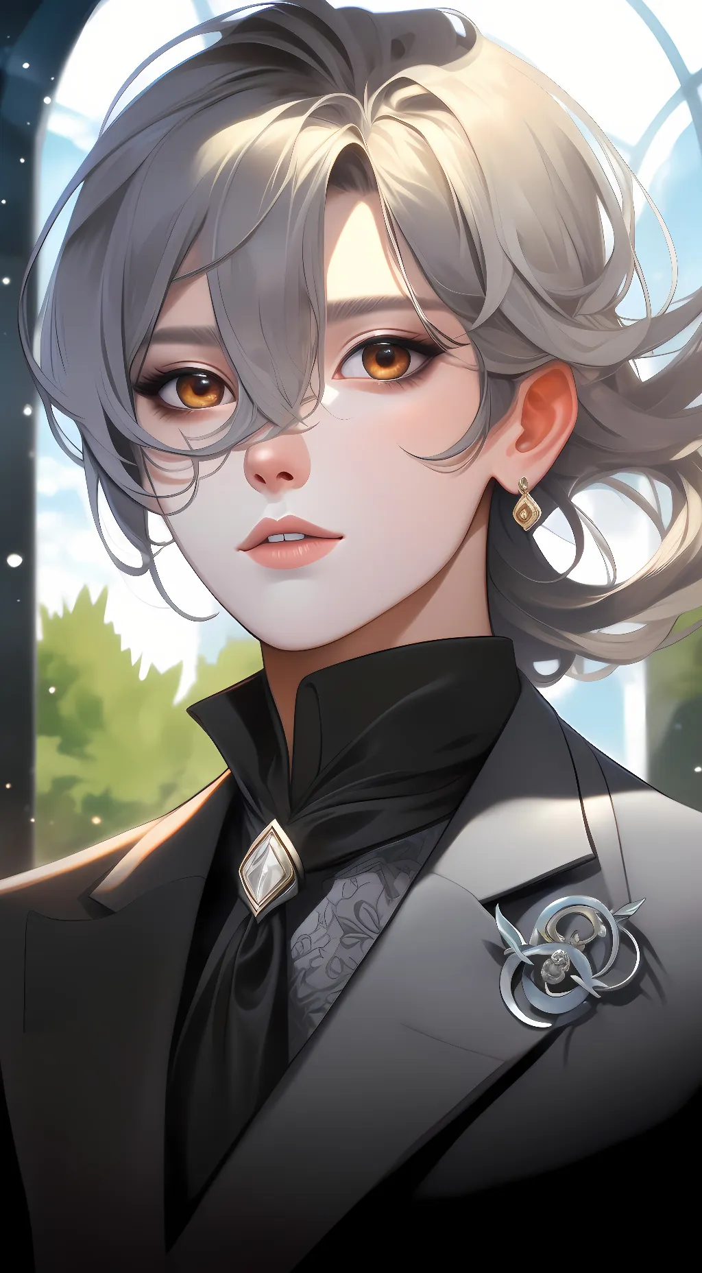 ai character: Michael  background