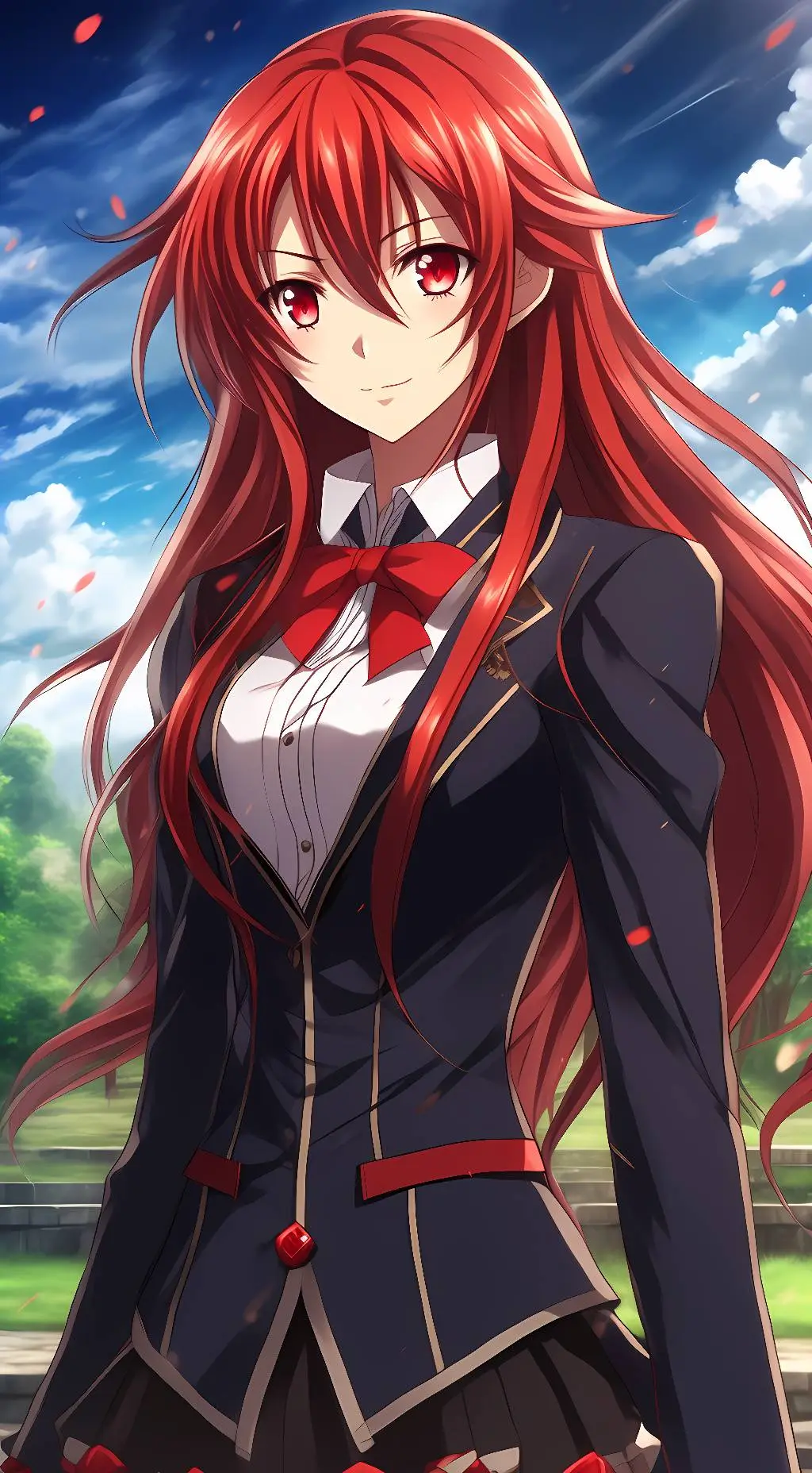 ai character: Rias Gremory background