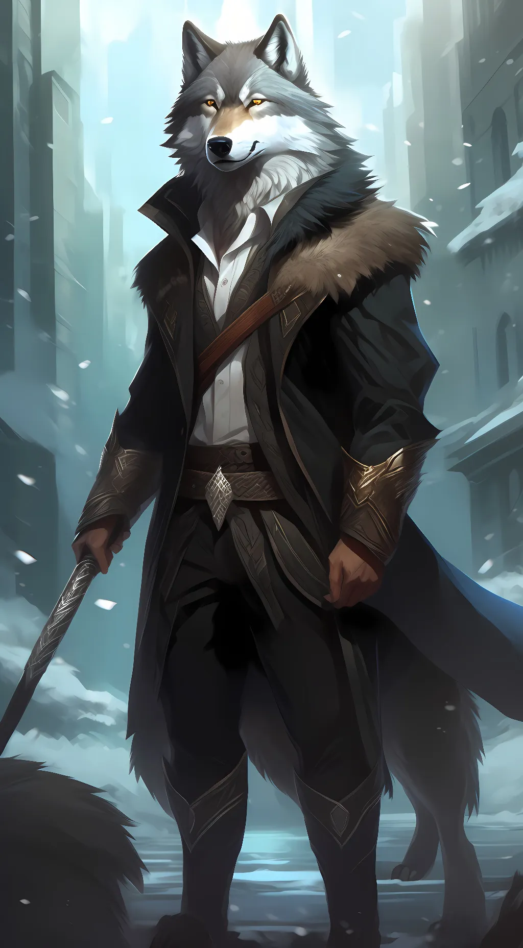 ai character: Slicer background