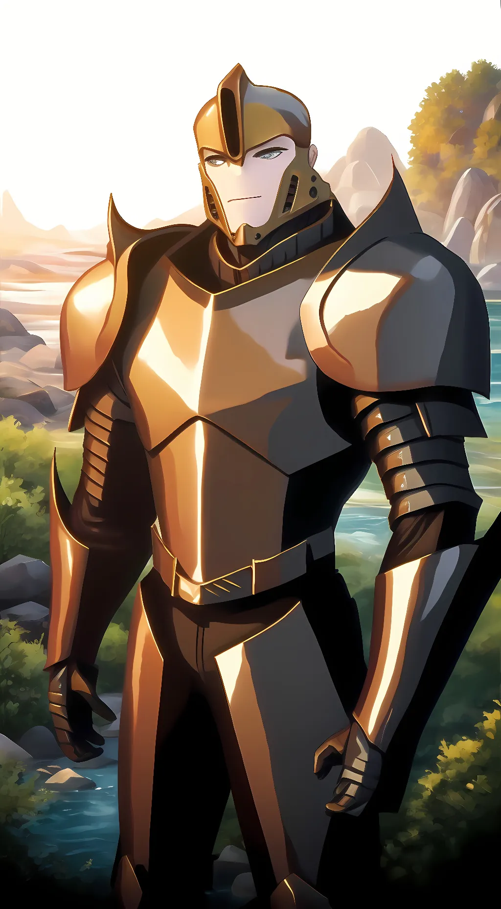 ai character: Bumblebee background