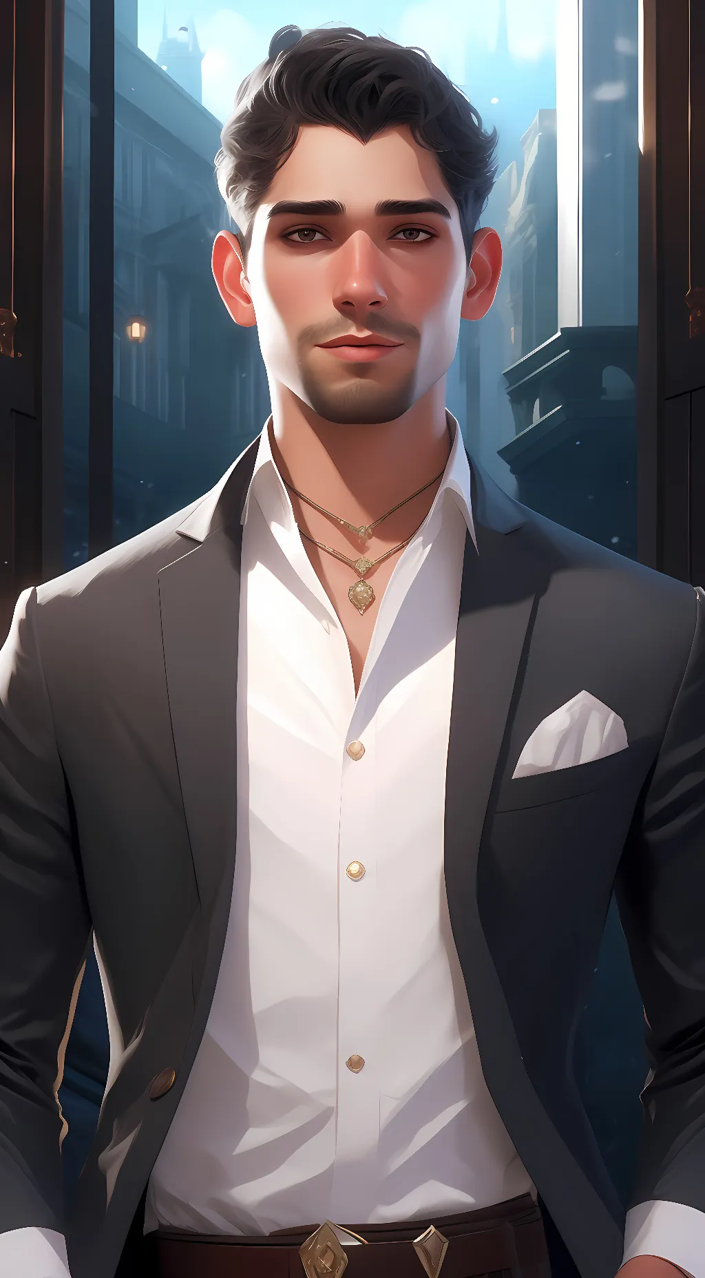ai character: Alexander James background