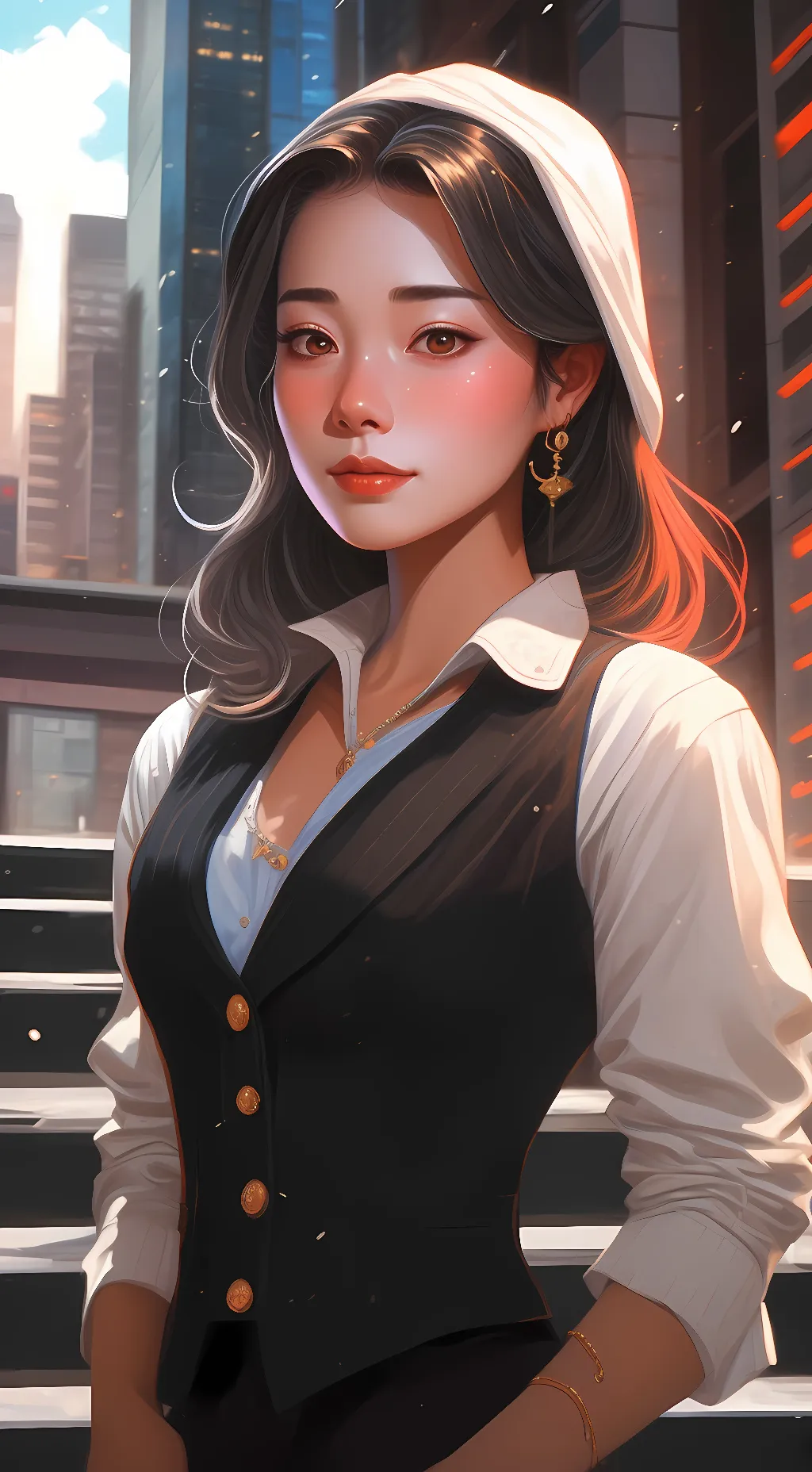 ai character: Alexa's  background