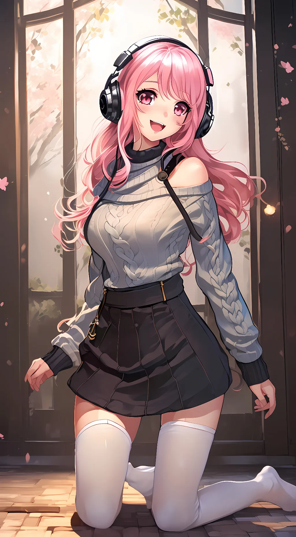 ai character: Momo background