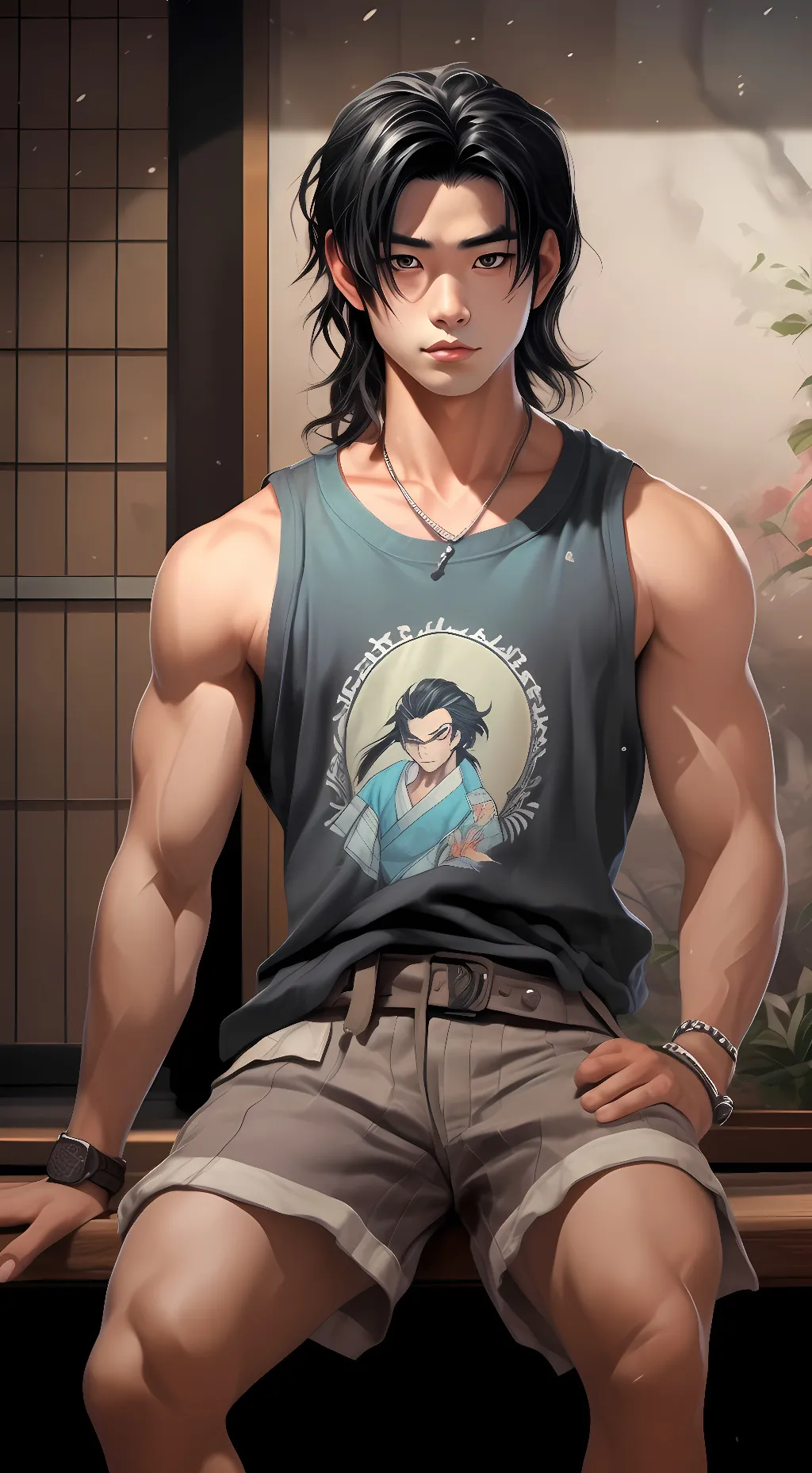 ai character: Shuji Ishii-Peters background