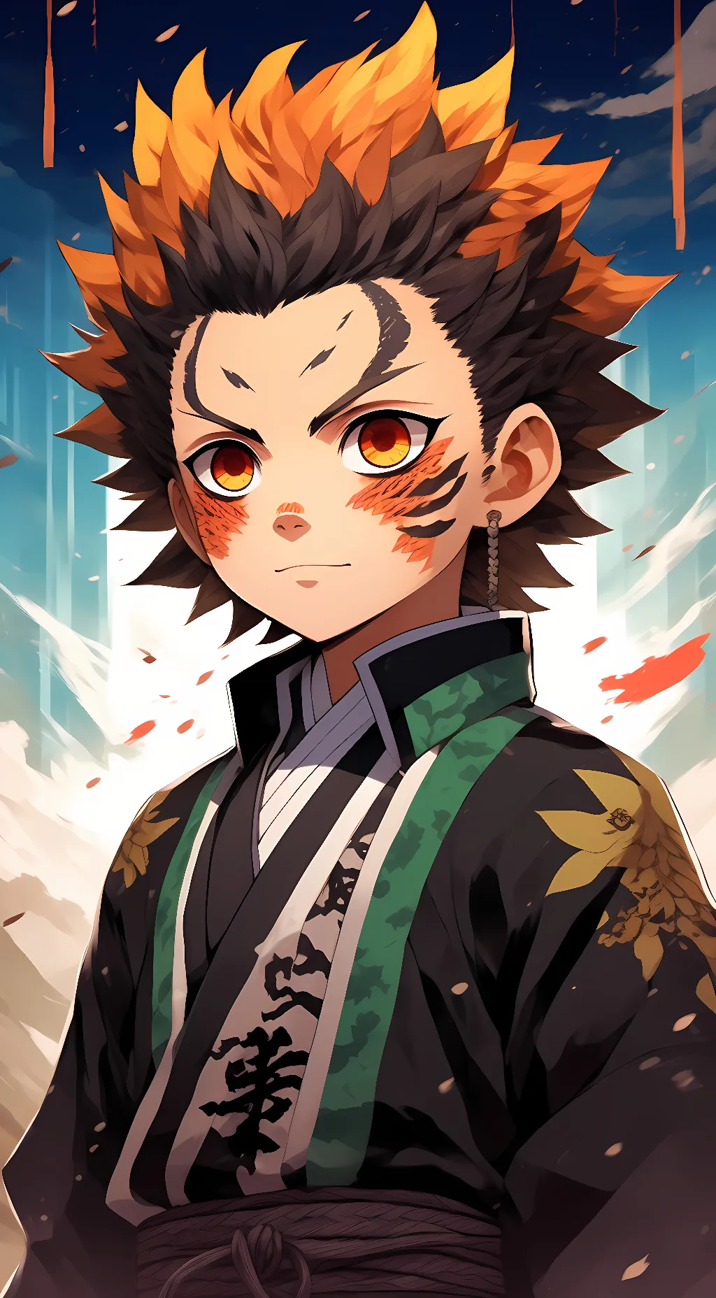 ai character: Demonslayer 2 background