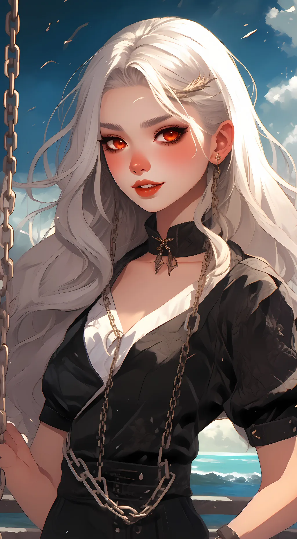 ai character: dragon slayer background
