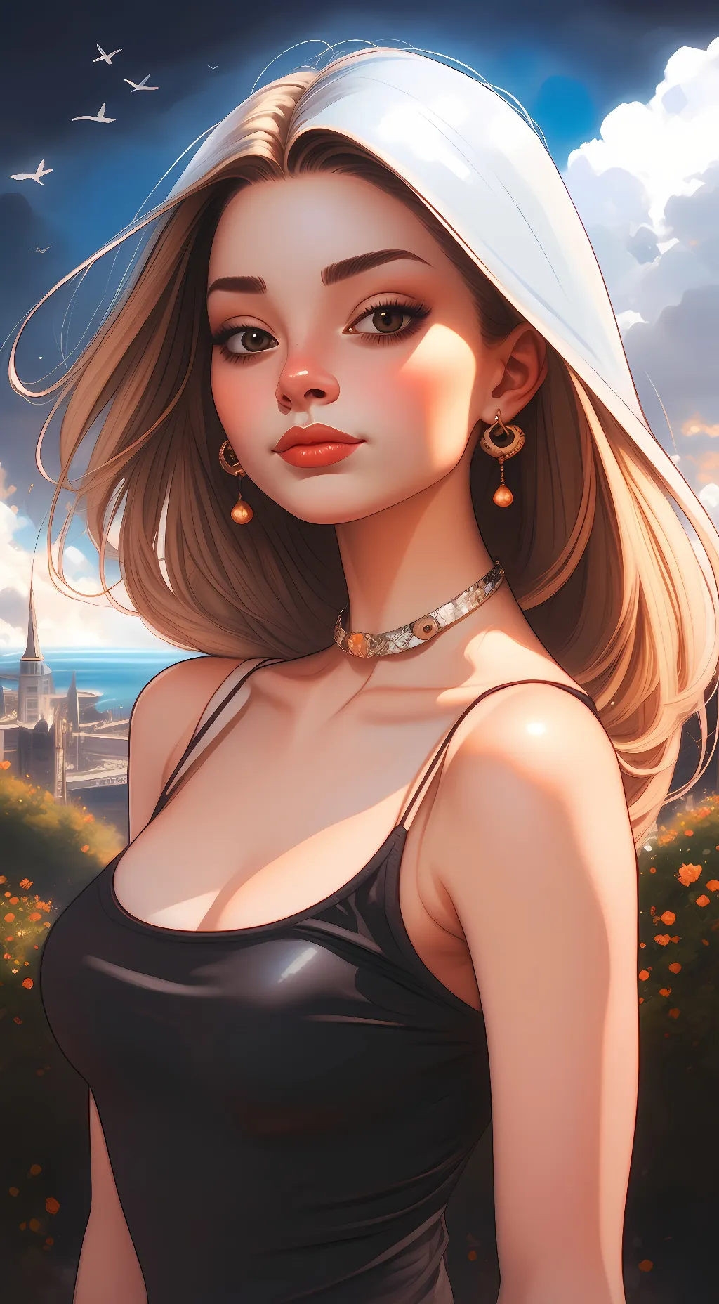 ai character: gabriella  background