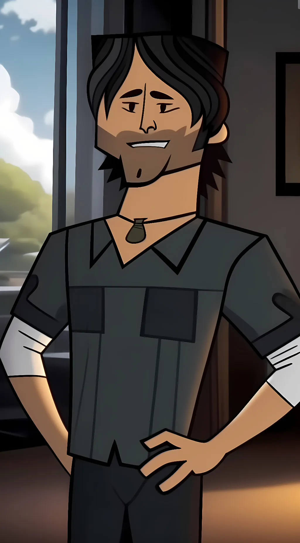 ai character: Chris McLean background