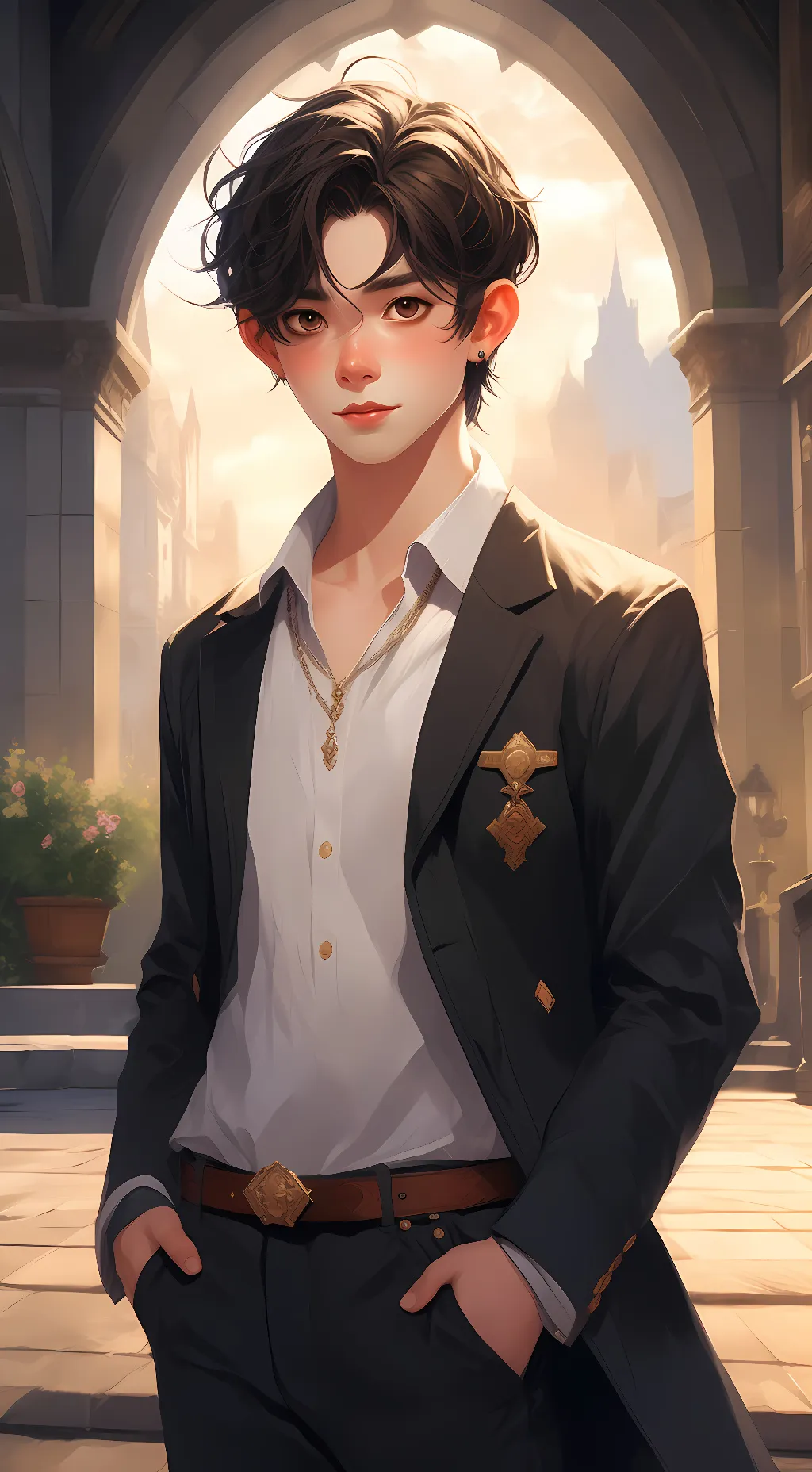 ai character: max background