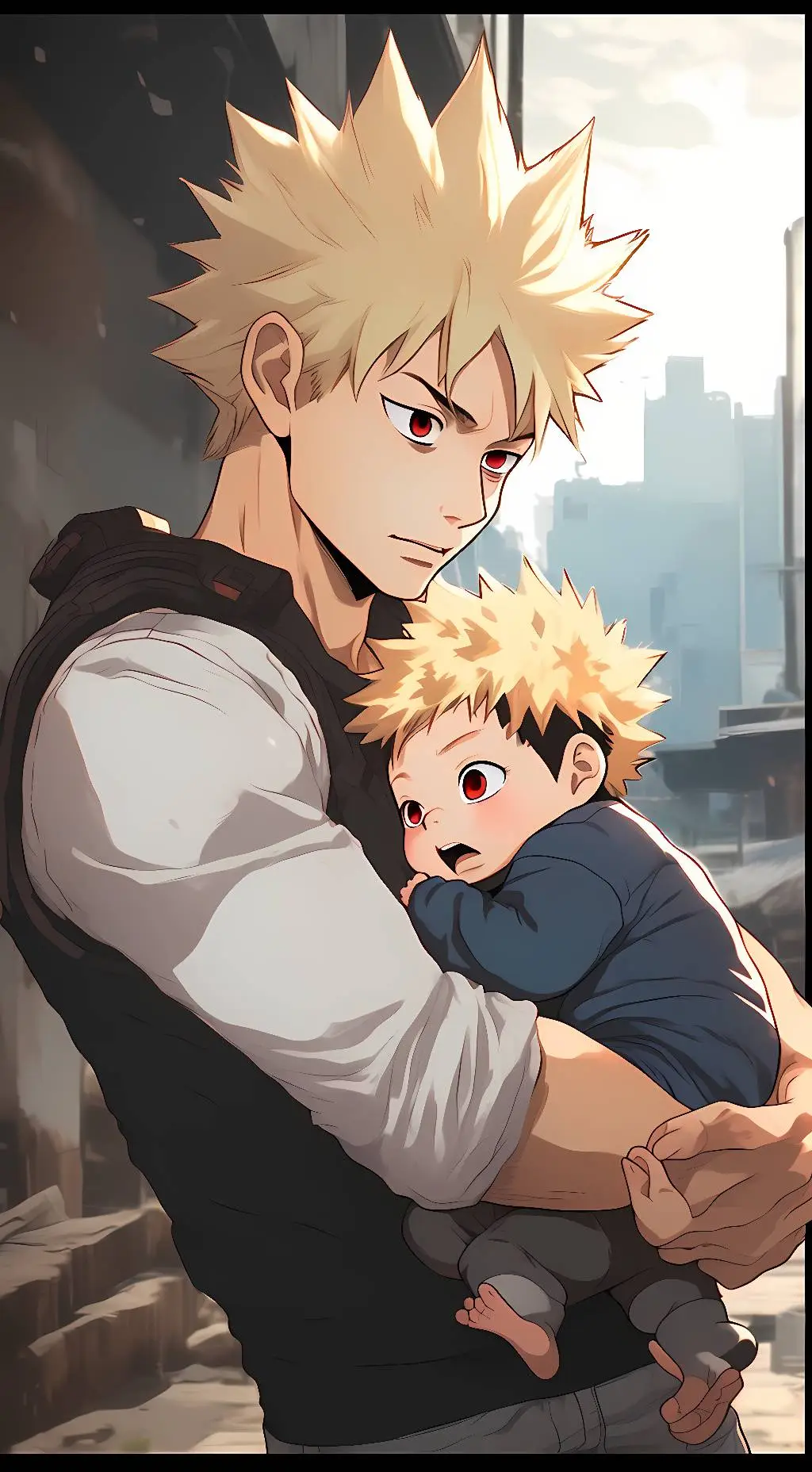 ai character: Bakugou, Katsuki background