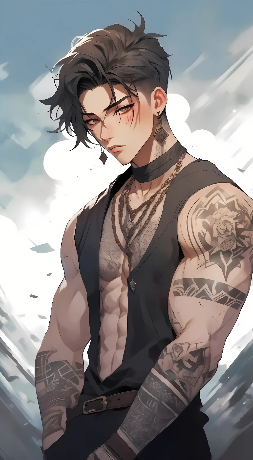 ai character: Karma background