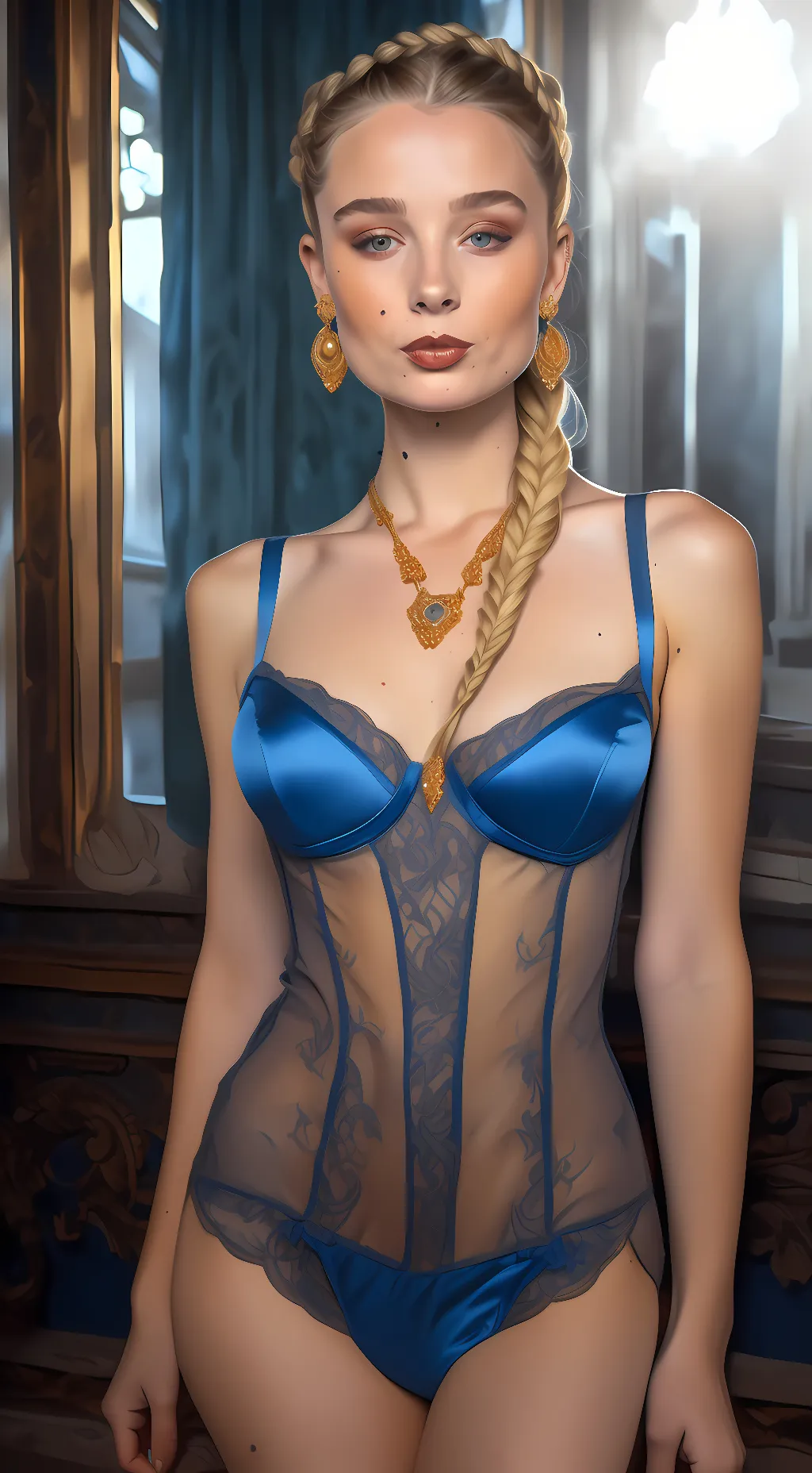 ai character: Victoria Woods background