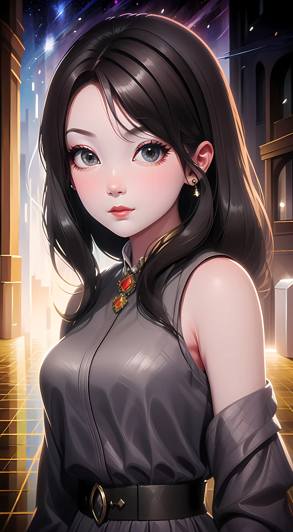 ai character: mia  background