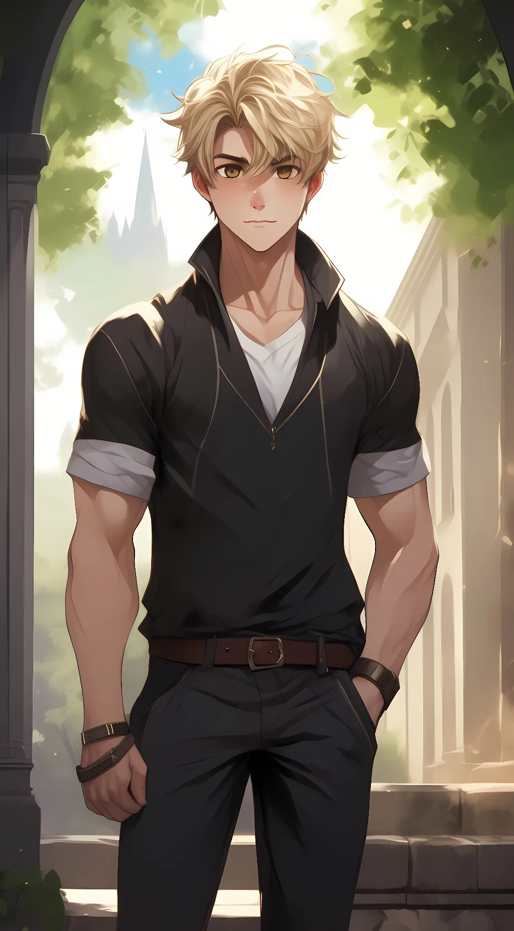 ai character: Kayden King background