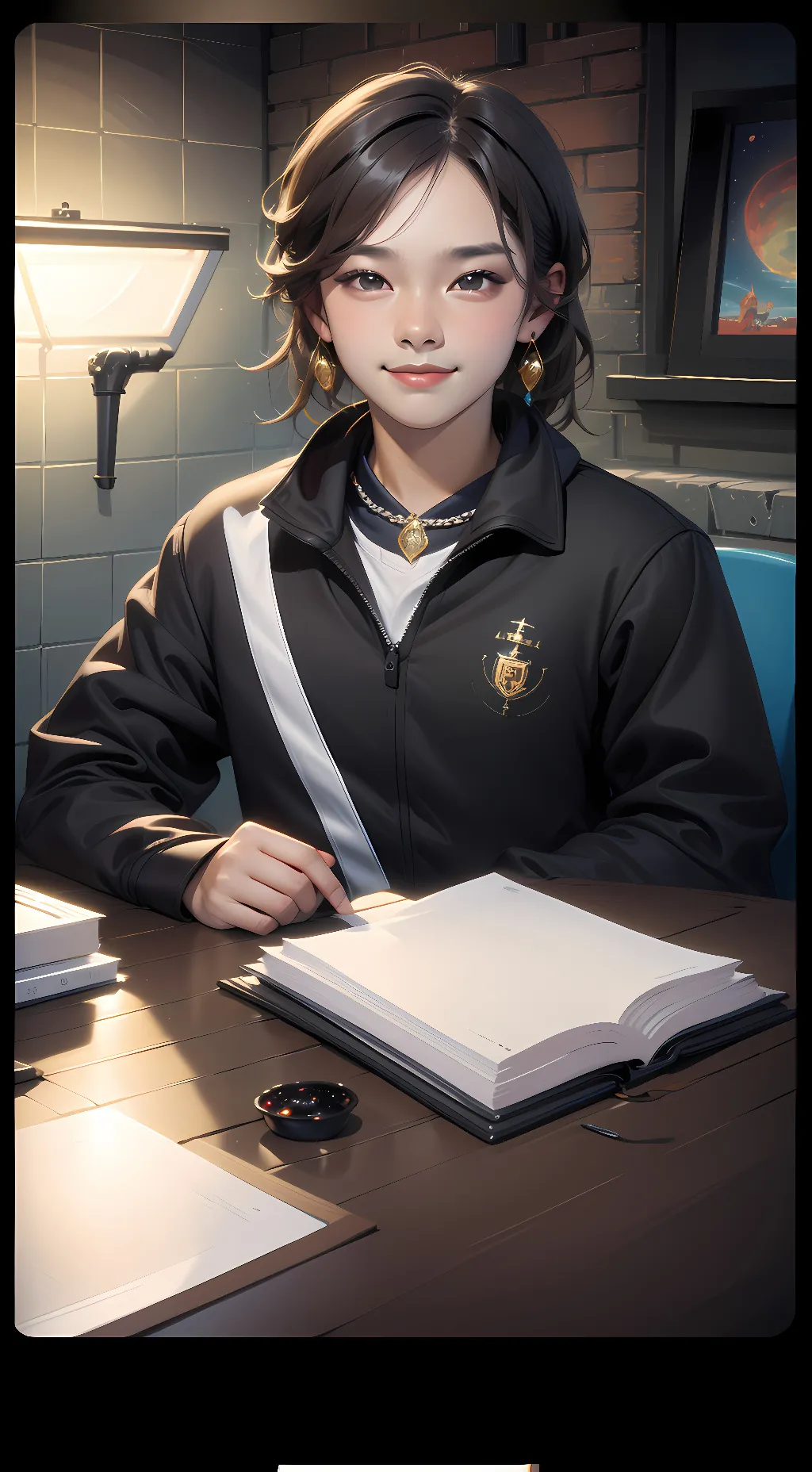 ai character: Abby background