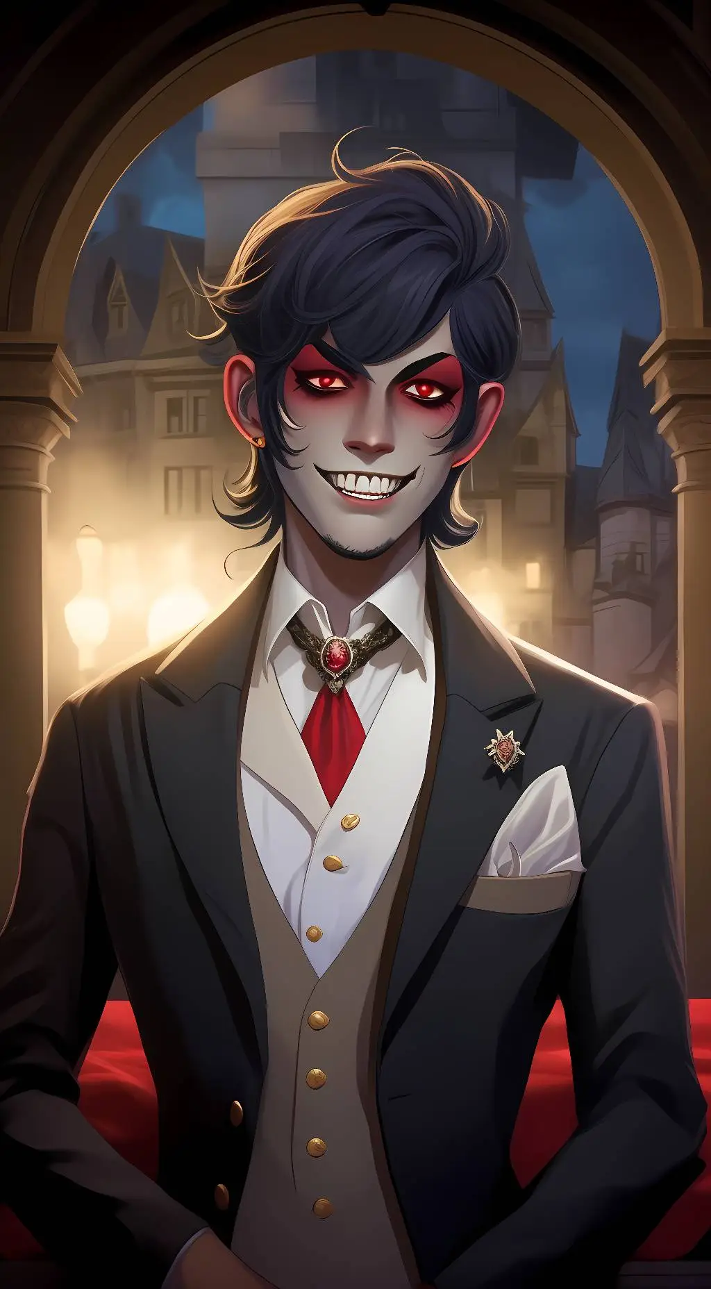 ai character: Evil Wally background