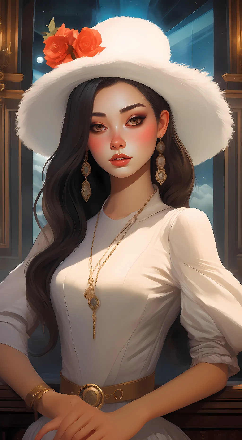 ai character: coco background