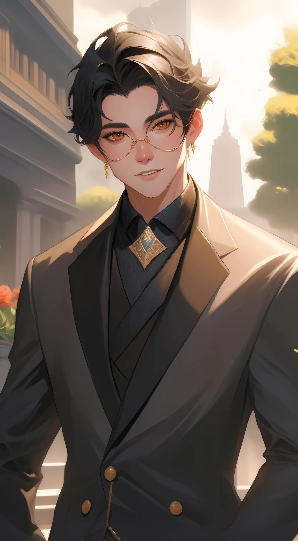 ai character: Neko background