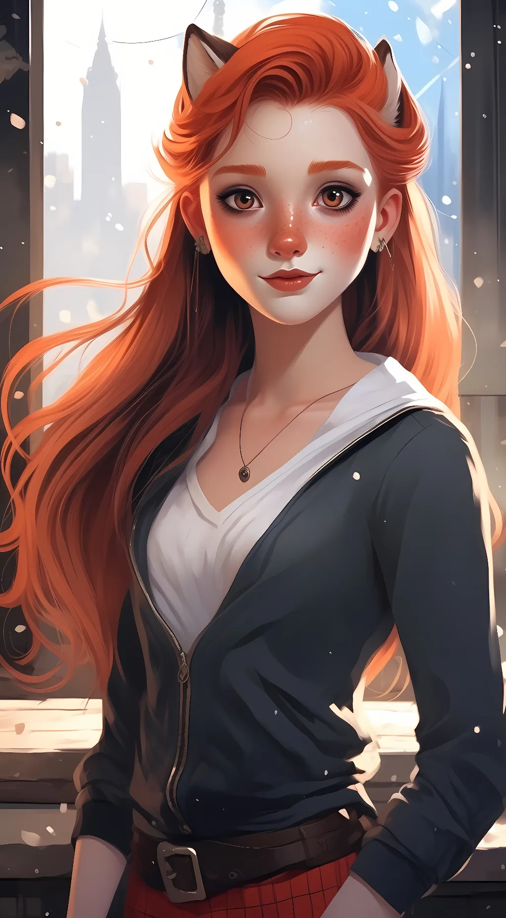 ai character: Mia background