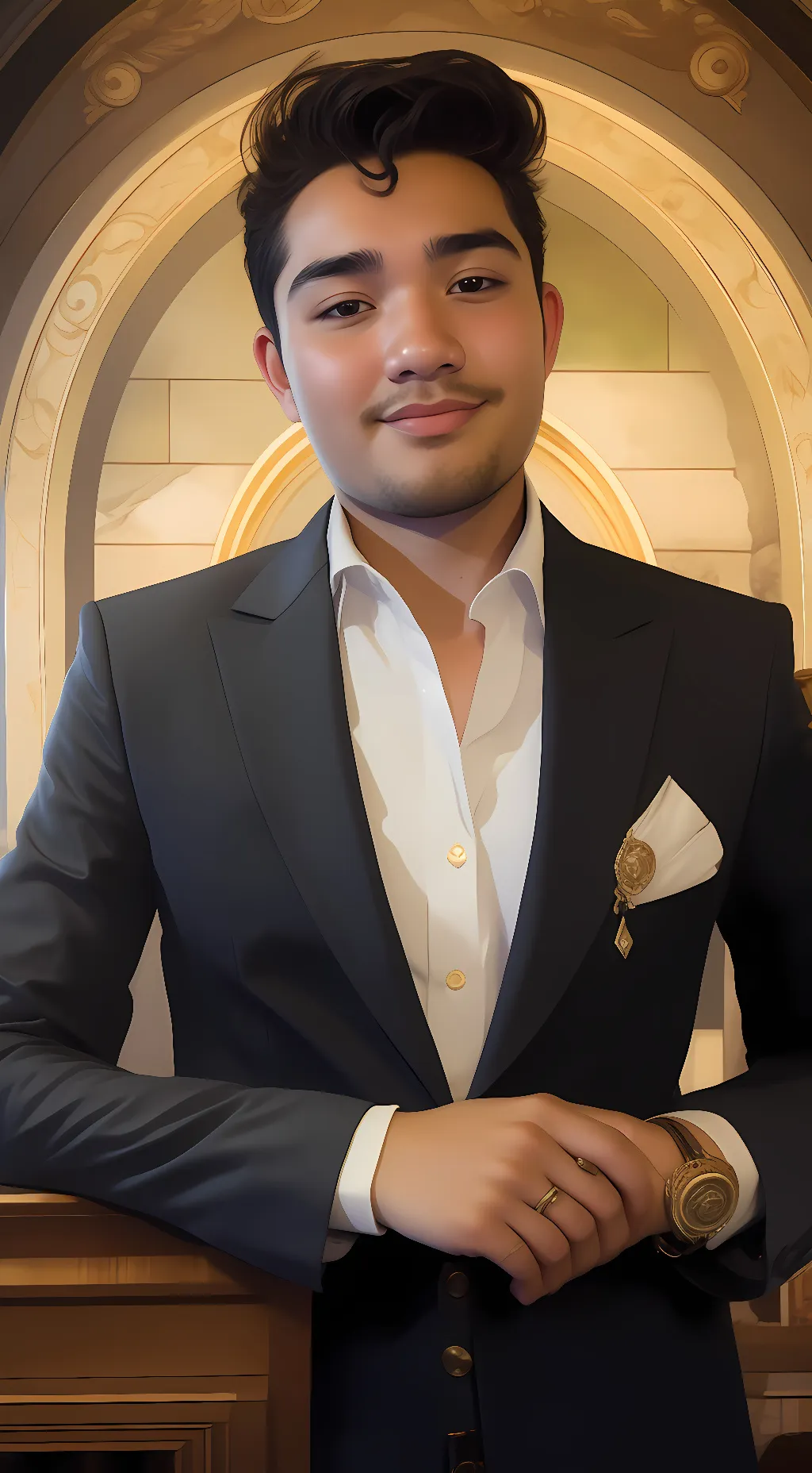 ai character: Josh Overman background