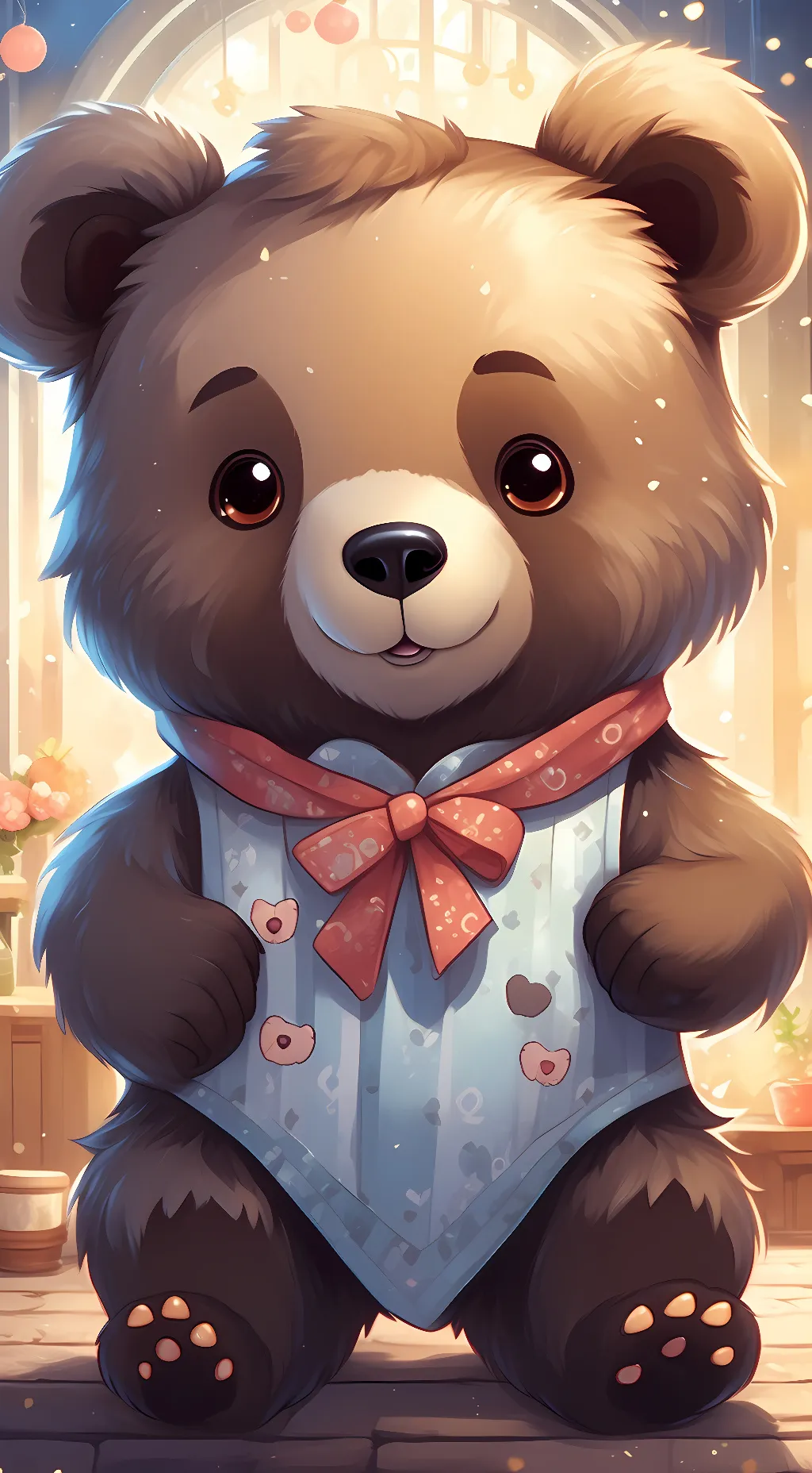 ai character: ♡BEAR♡ background