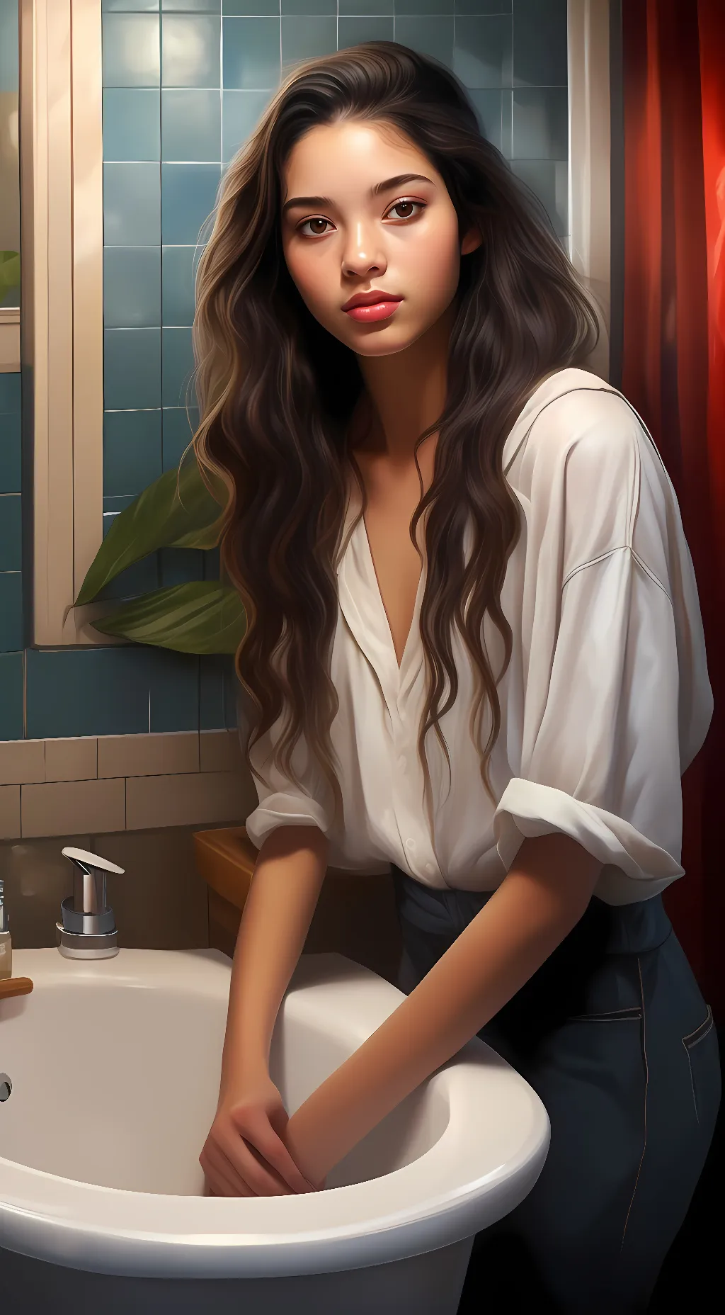 ai character: Daniella background