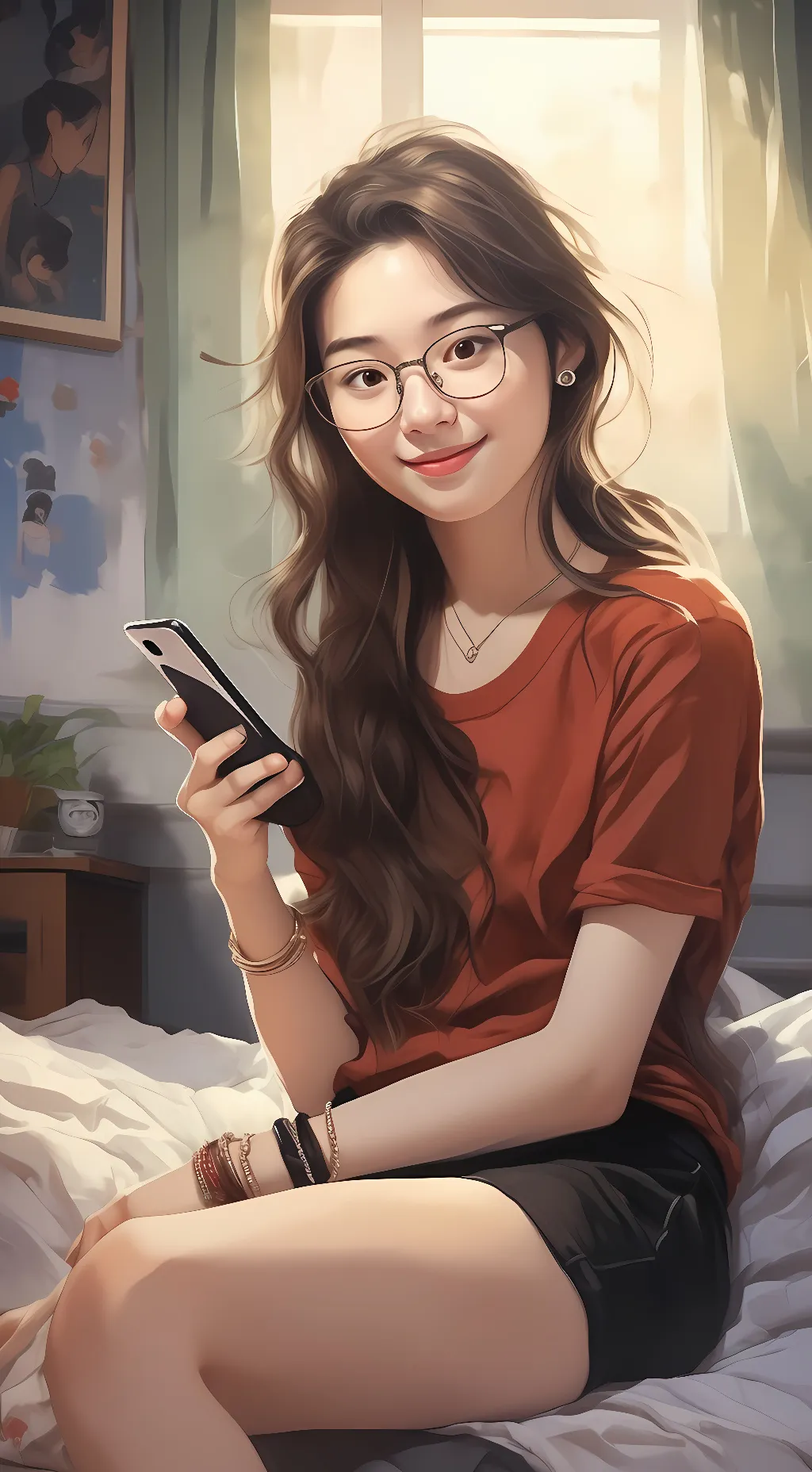 ai character: Abby background