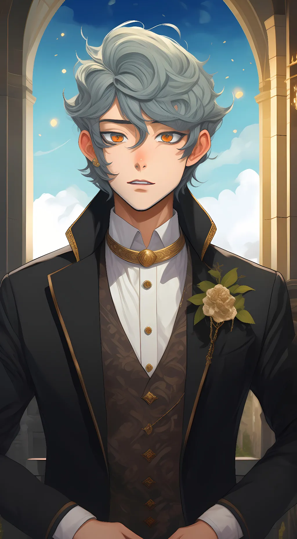 ai character: Scott.  background