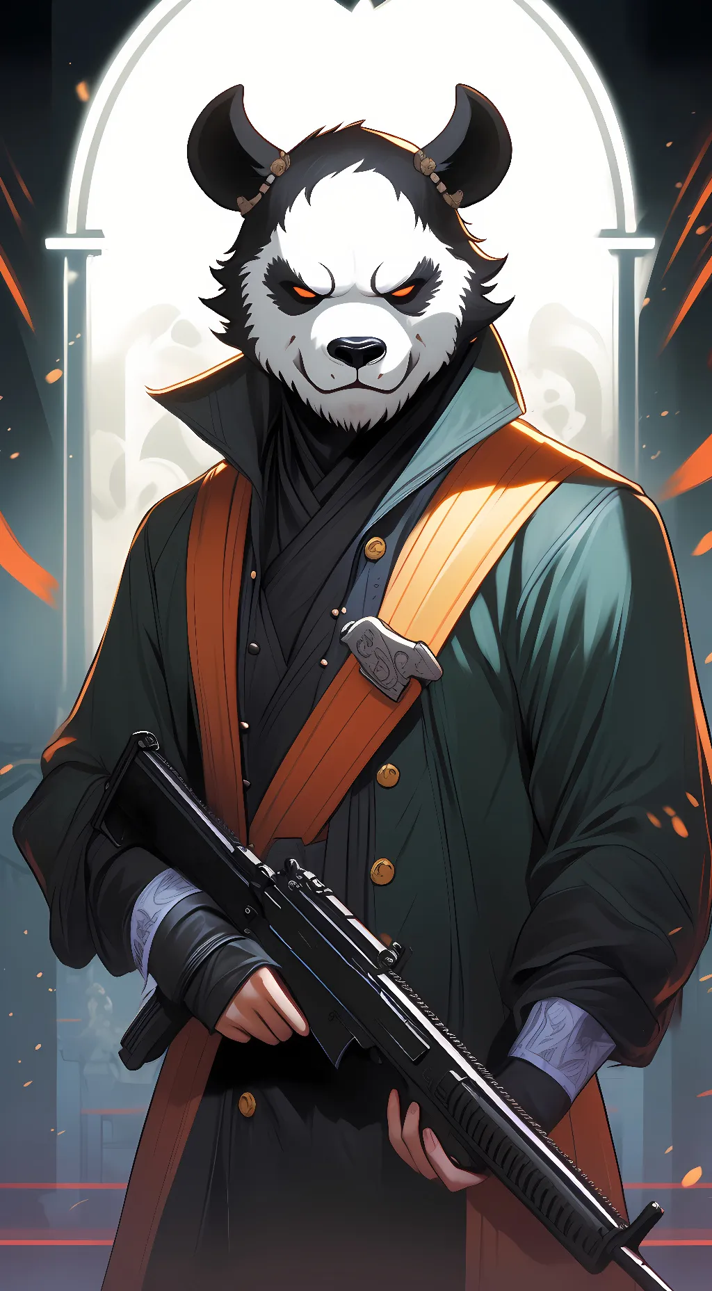 ai character: ray background