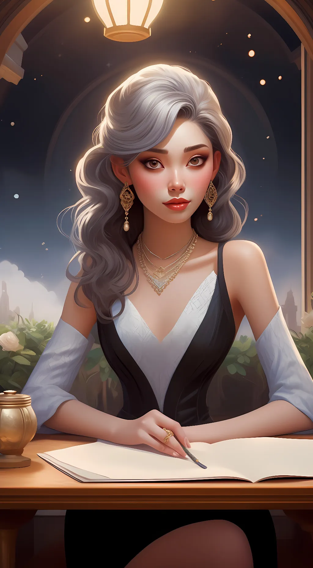 ai character: pookie background