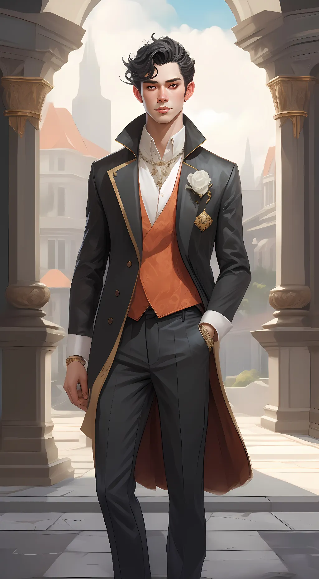 ai character: Jared Scott background