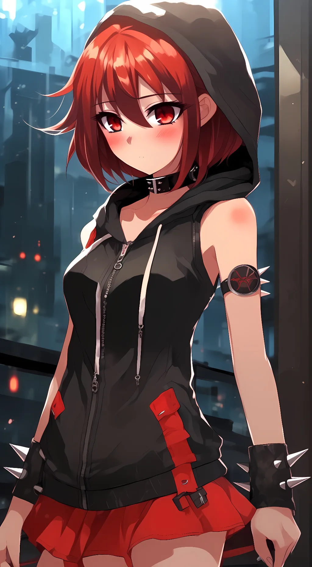 ai character: Chara (Underfell) background