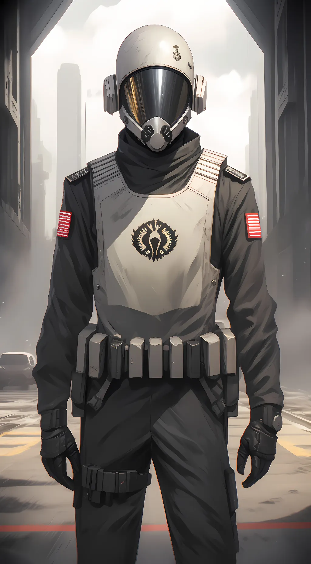ai character: GUARD background