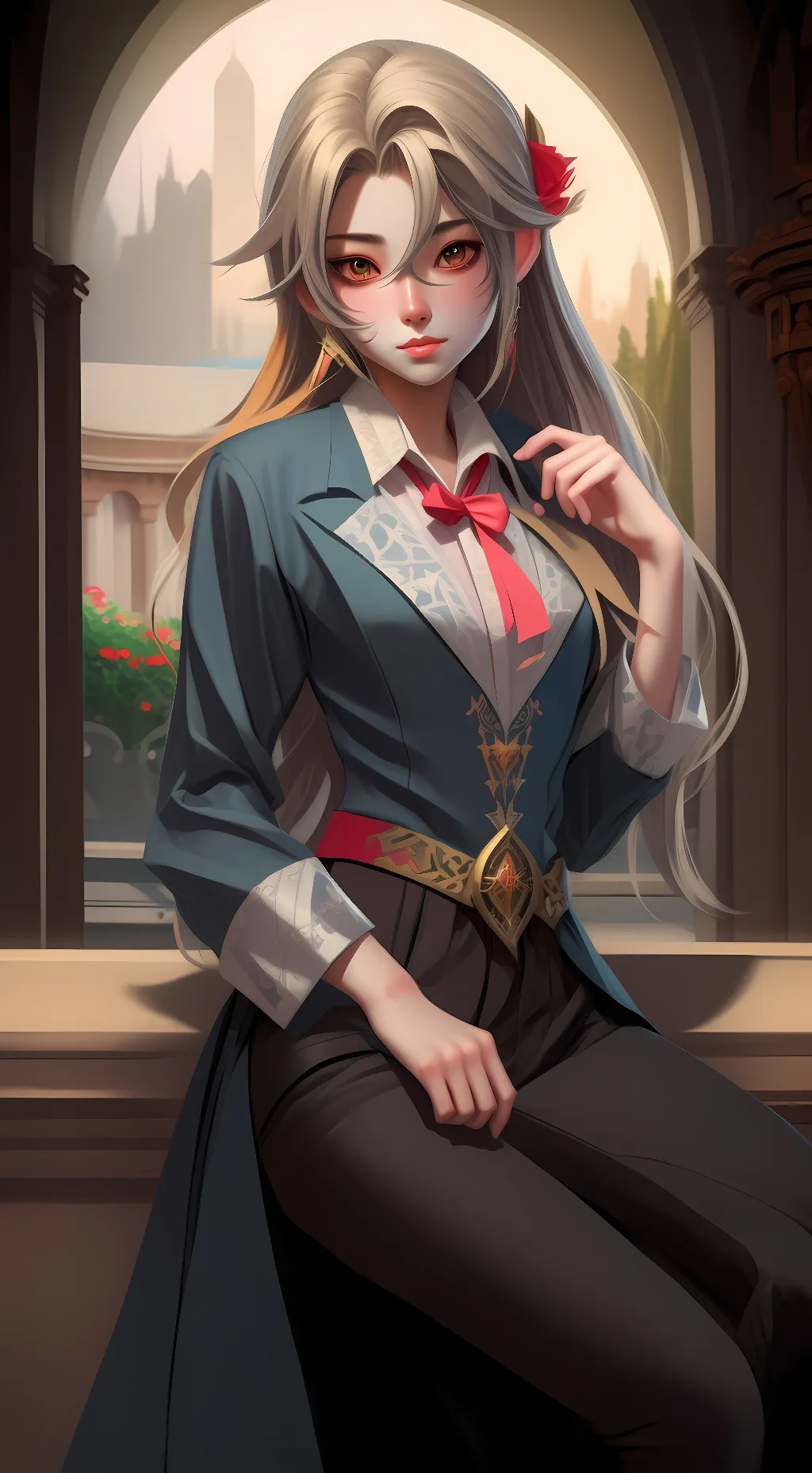 ai character: Demonslayer 4 background